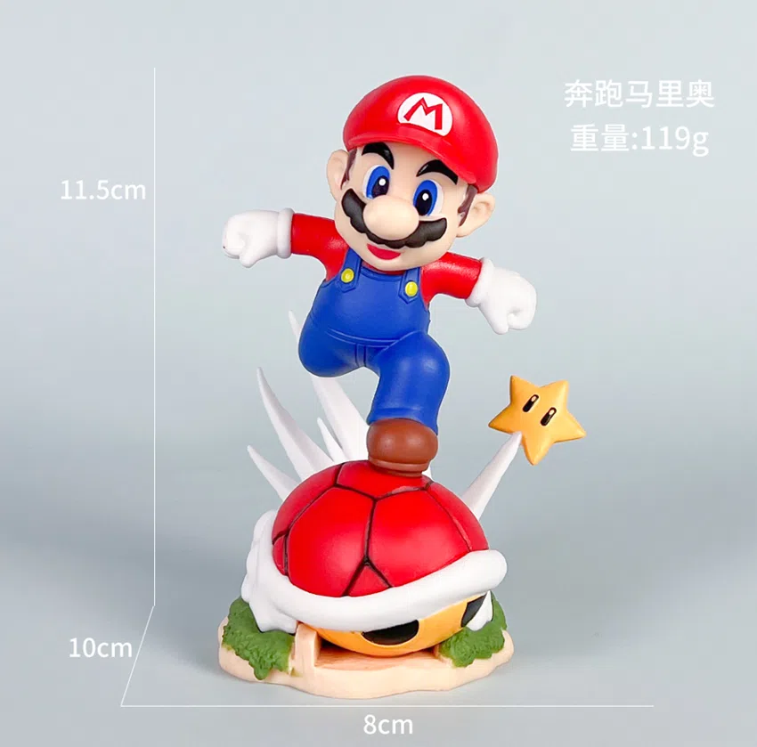 Running Mario figurine