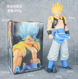 Dragon Ball Vegeta Figure (Yellow Hair)<br/>Double hanging hands [ABS legs]