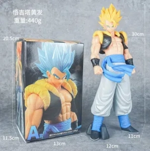 Dragon Ball Vegeta Figure (Yellow Hair)
Double hanging hands [ABS legs]