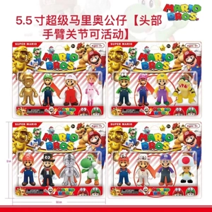 5.5-inch Super Mario figure [head and arm joints movable]