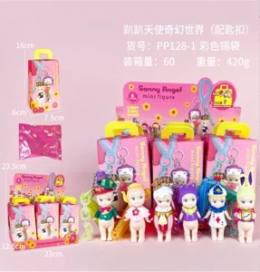 6 models of Angel Fantasy World series figures [high-quality version with keychain]