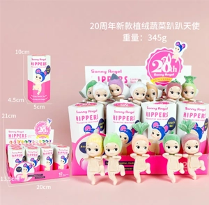 Party Angel 20th Anniversary Vegetable Foot Lifting Series 12 Models [Flocked Edition]