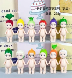 Papo Angel Vegetable Standing Series Figures 12 types [Premium Version]