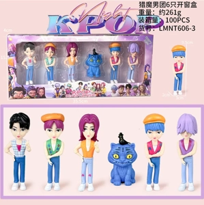 Demon Hunting Girl Squad Figure 4-inch Boys Window Box 6 Types