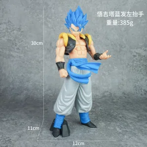 Dragon Ball Vegeta figure (blue hair) left hand raised [ABS leg]