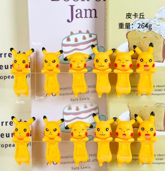 Pampam Angel Pikachu Series Figurines 12 pieces