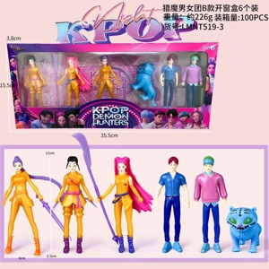 Demon Hunting Girl Squad Figure Boys and Girls Version B Window Box 6 Types