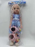 18-inch hollow fat child with IC card head PVC bag with sunglasses