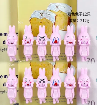 Papai Angel Pink Bunny Series Figurine 12 Types