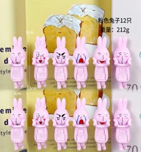 Papai Angel Pink Bunny Series Figurine 12 Types