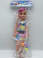 18-inch hollow fat child with IC card head PVC bag with balloon