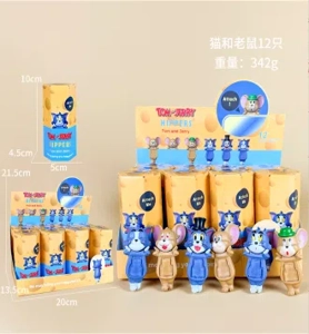 12 models of Angel Cat and Mouse series figures