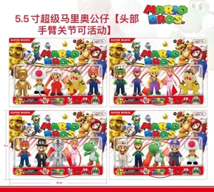 5.5-inch Super Mario figure [head and arm joints movable]