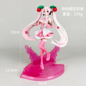 Pink Sakura Hatsune Miku Figurine
