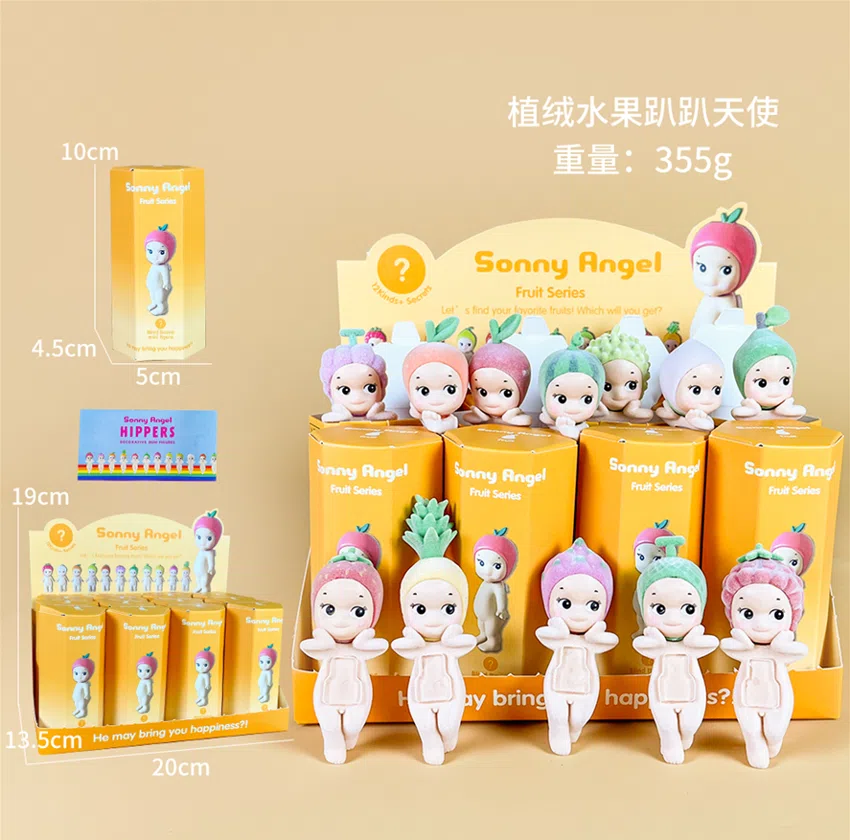12 models of Angel New Fruit Face Support Series [Flocked Version]