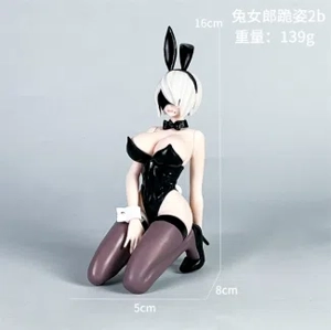 NieR Figurine Automata Bunny Girl Kneeling 2B