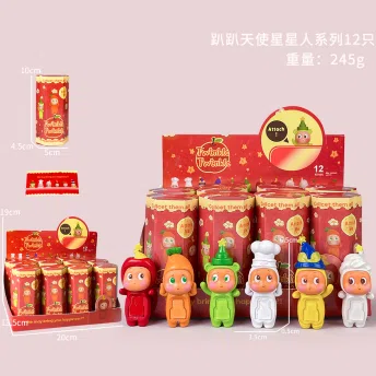 Papi Angel Star People Figurine Series 12 Pieces