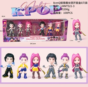 Demon Hunting Girl Squad Figure Chibi Window Box 6 Types