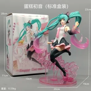 Hatsune Miku Figurine Cake Hatsune