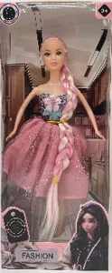 11.5-inch full-bodied long braided fashion Barbie doll 11.5-inch Barbie princess doll Barbie set long-haired princess