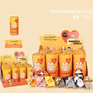 Papi Angel Animal Family Figurine Series 12 Pieces