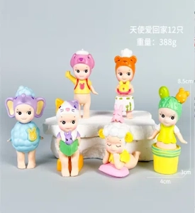 Paw Paw Angel Home Love Series Figurine 12 Pieces