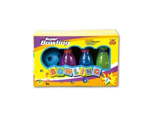 4.5-inch transparent bowling ball