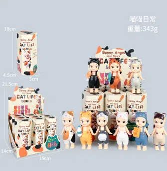 Mini Cat Meow Daily Figure 9 Types [Premium Edition]