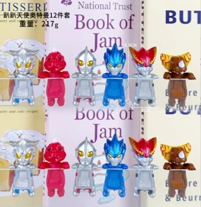 Pampam Angel Ultraman Series Figurines 12 pieces