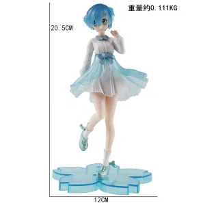 Luminous Blue Rem Figurine [Skirt Luminous Effect]