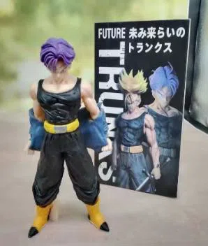 Dragon Ball Super Saiyan Trunks Figurine Purple Hair [Bagged]