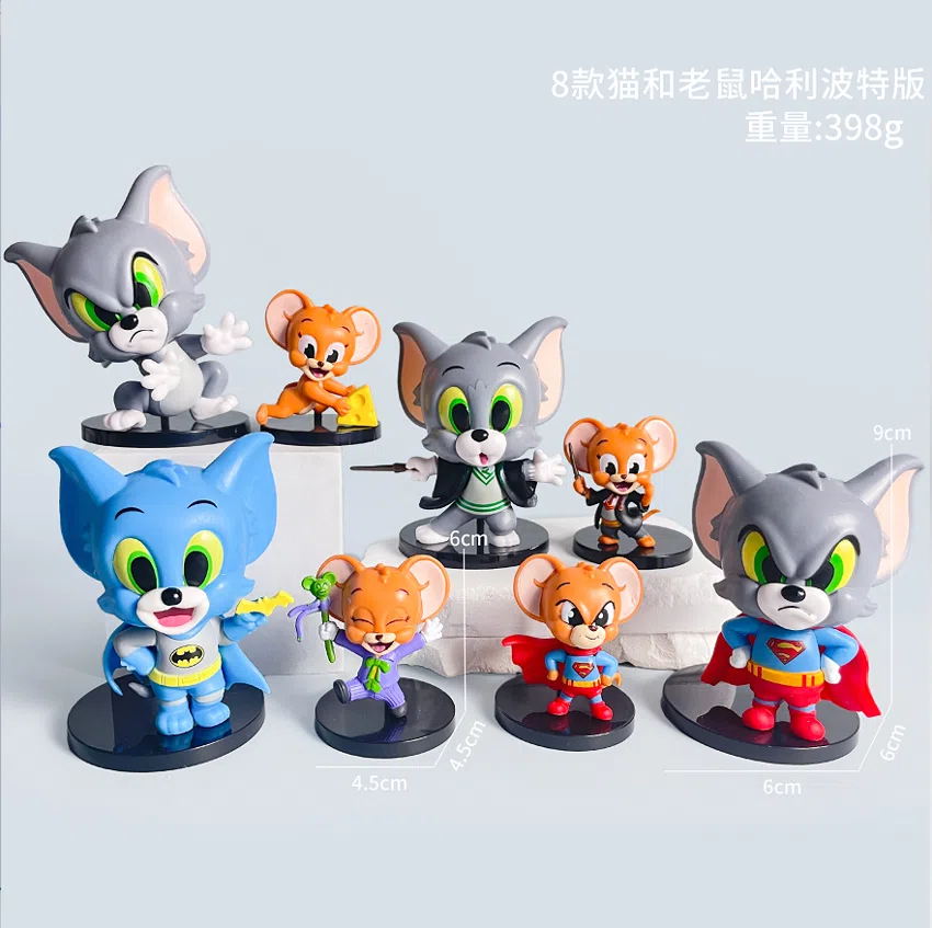 Tom and Jerry Figurines Harry Potter Edition 8 types
