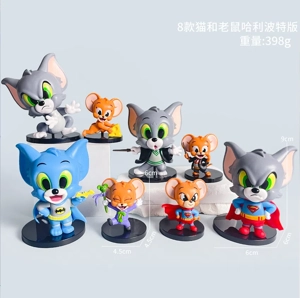 Tom and Jerry Figurines Harry Potter Edition 8 types