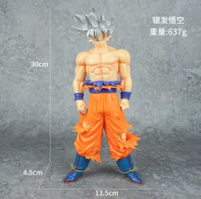 Dragon Ball Figure Ultra Instinct Goku Silver Hair