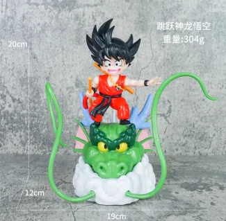 Dragon Ball Figure Jumping Shenron Goku