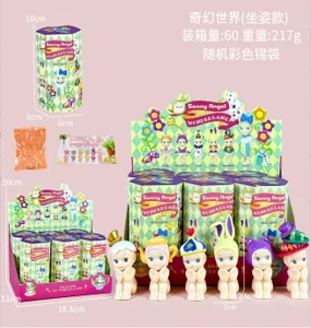 Lying Angel Sitting Pose Fantasy World Series Figurines 6 Types