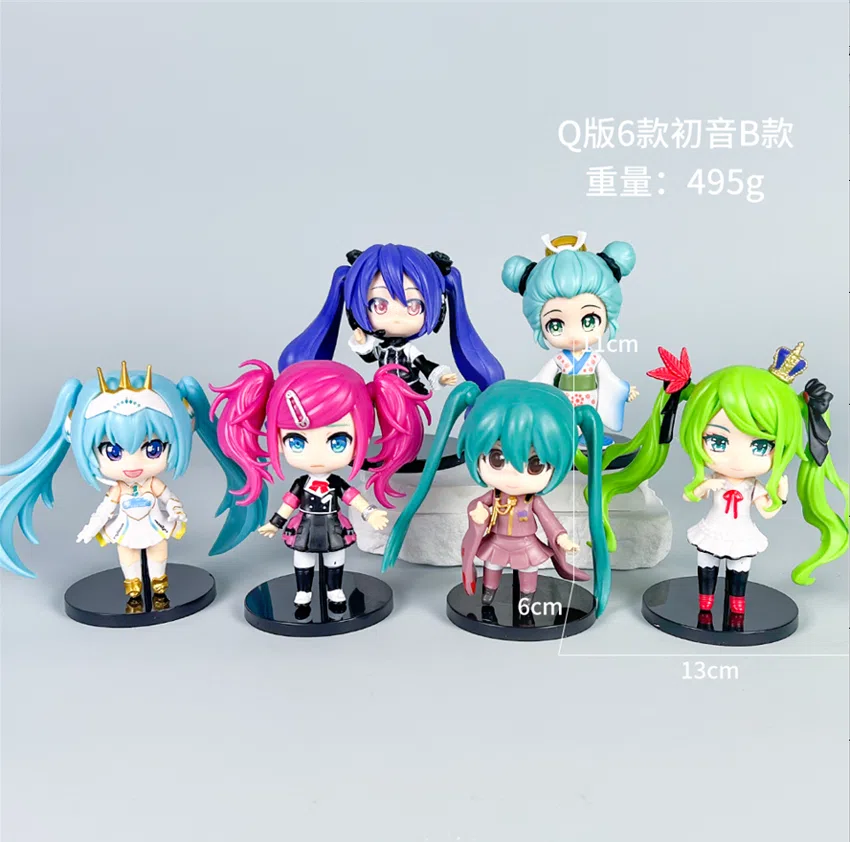 Hatsune Miku Figurine Q-Version Hatsune Miku B 6 Styles