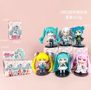 Hatsune Miku Figurine Q-Version Kimono Hatsune Miku 6 Styles