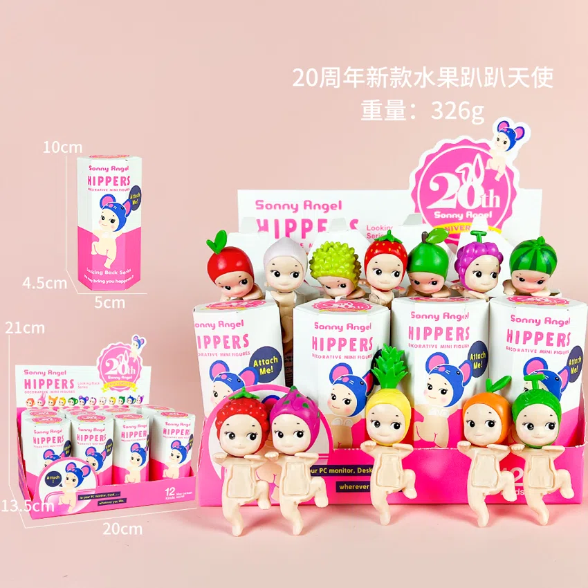 12 new fruit foot lifting series figures for the 20th anniversary of the angel