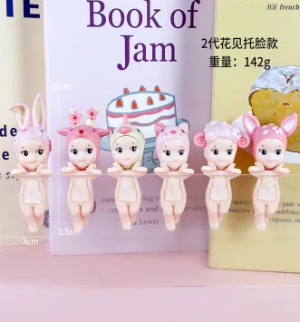 Papang Angel 2nd Generation Face Rest Hanami Sakura Series Figurines, 6 types