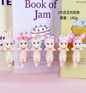 Papang Angel 2nd Generation Face Rest Hanami Sakura Series Figurines, 6 types