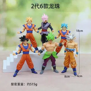 Dragon Ball 2nd generation Dragon Ball figure 6-piece set 18CM high