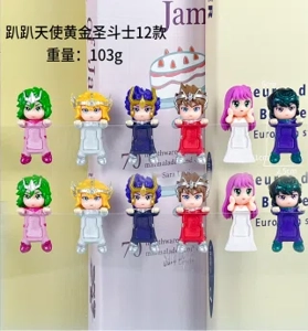 Pampam Angel Golden Saint Seiya Series Figurines 12 pieces