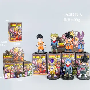Dragon Ball Figures Q Version 7-Piece Set