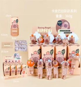 12 types of angel capybara bean B series figures