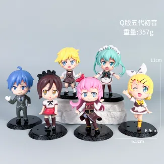 Hatsune Miku Figure 5th Generation Hatsune 6 Pieces