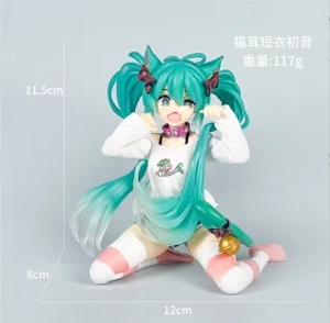 Hatsune Figure Cat Ear Short Outfit Hatsune