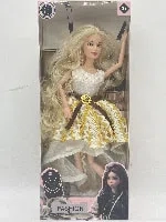 11.5-inch 11-joint fashion wavy curly-haired Barbie doll