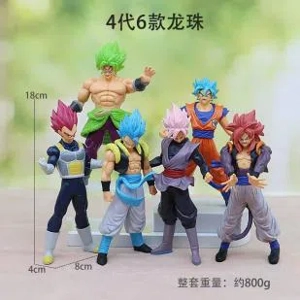 Dragon Ball 4th generation Dragon Ball figure 6-piece set 18CM high