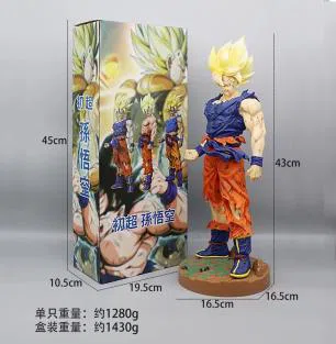 Dragon Ball First Super Saiyan Goku Figurine 43CM (Boxed) B Version